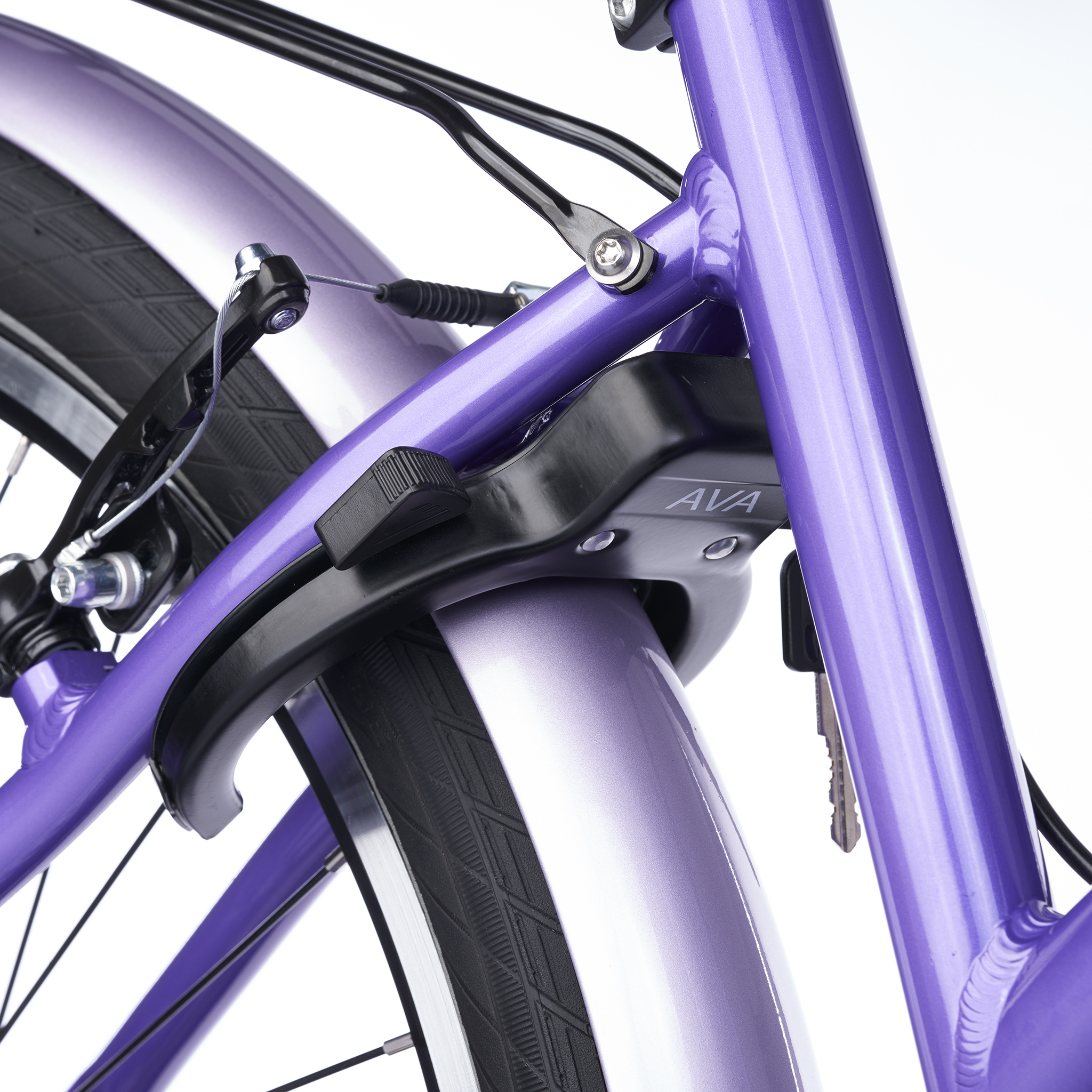 S'COOL chiX pro 26-K7 Jugendfahrräder (lila) 5